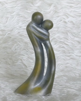 CERAMIC ABSTRACT FIGURINE